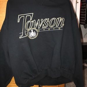 Vintage Towson University Crewneck Sweatshirt